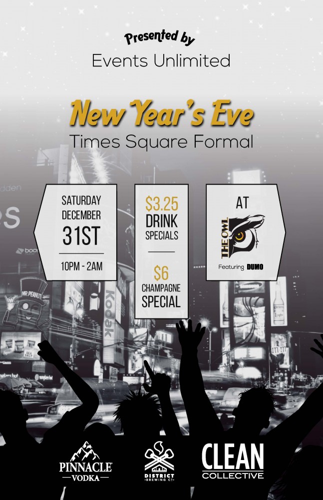 New Year’s Eve Times Square Formal at The Owl