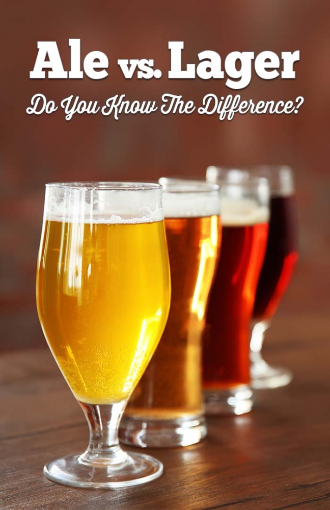 What’s the difference between lagers and ales?