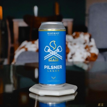 Perfect night to cozy up with dinner & #Pilsner